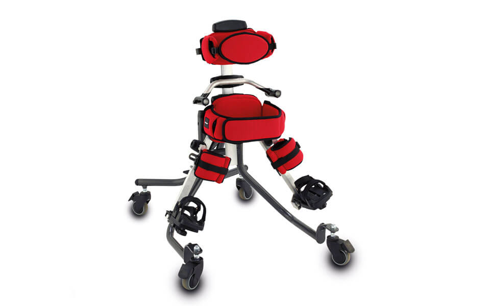 Prone, upright and supine standing in one product.